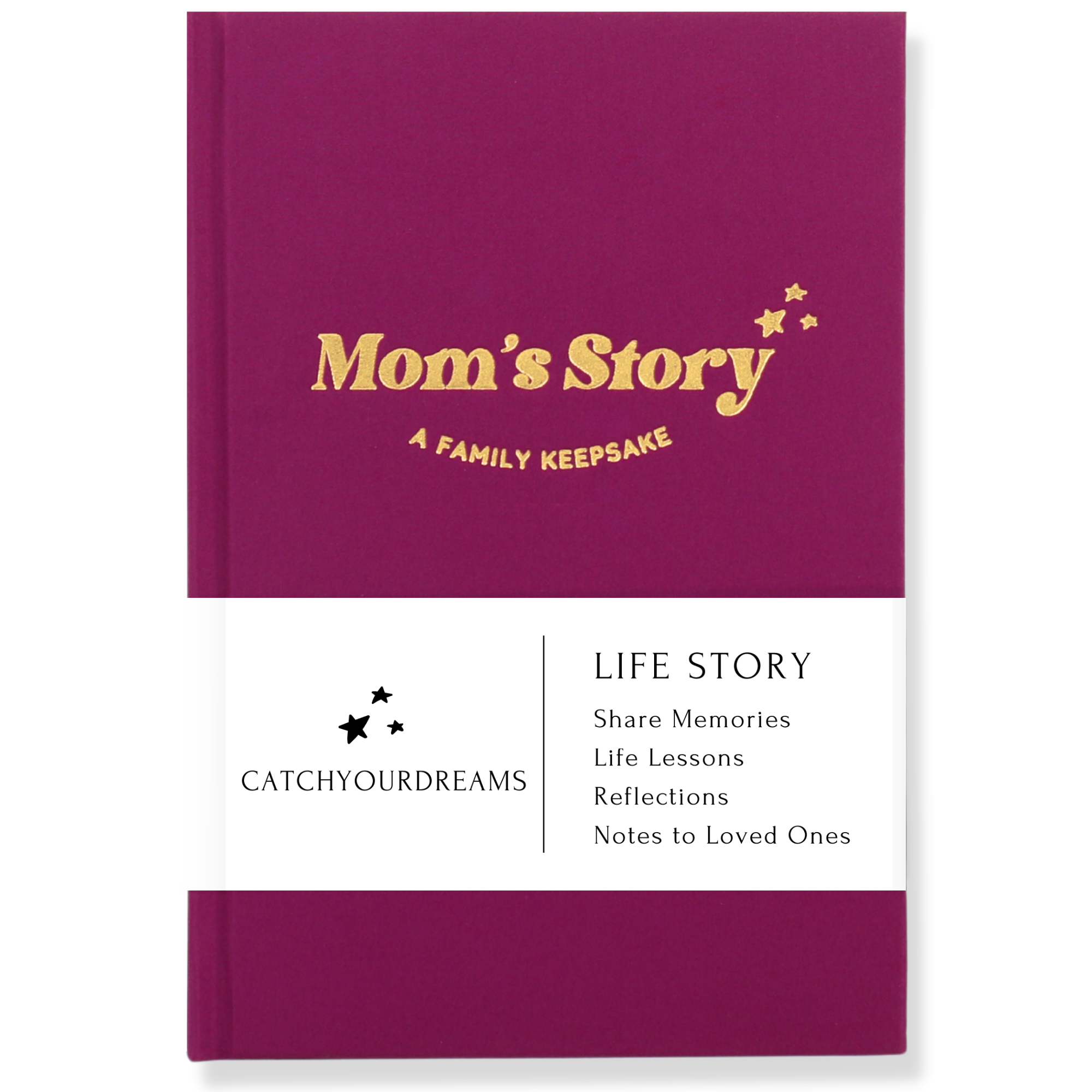 Mom’s Story Guided Journal for Moms Memory & Legacy Book