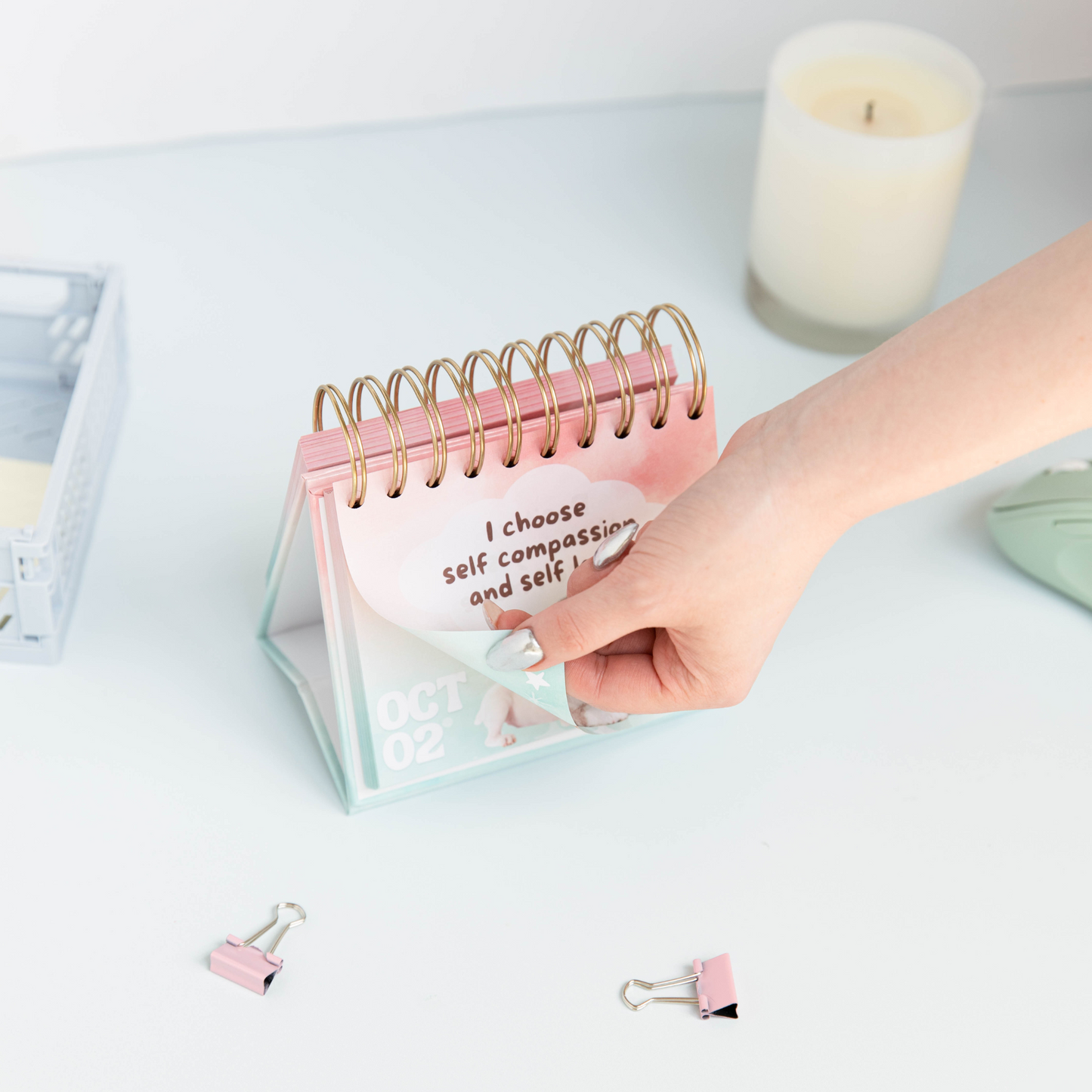 Affirmation Desk Calendar